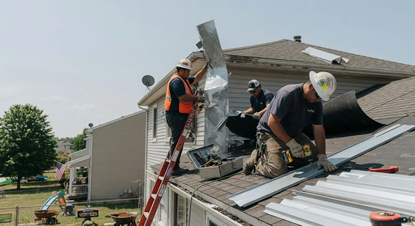 Metal Roof Repair in Bloomingburg, OH